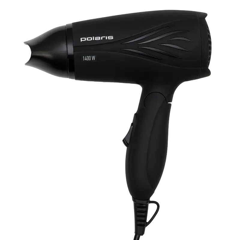 Компактный фен Polaris PHD 1467T Чёрный
