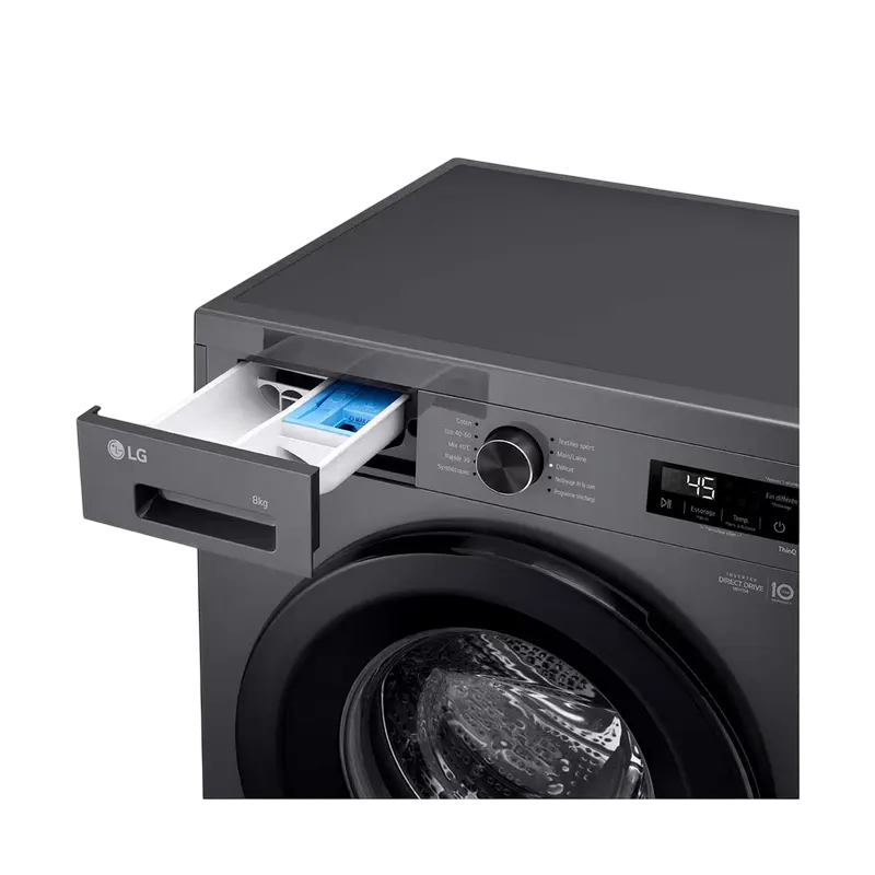 Стиральная машина LG F84B15MBS Серый