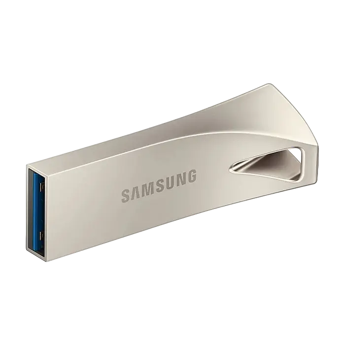 USB Flash накопитель Samsung Bar Plus 128ГБ Серебристый