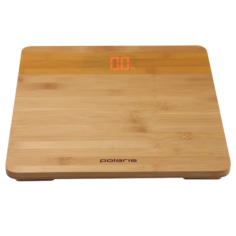 Электронные напольные весы Polaris PWS 1847D Bamboo Коричневый
