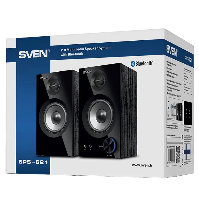 Компьютерные колонки SVEN SPS-621 Черный