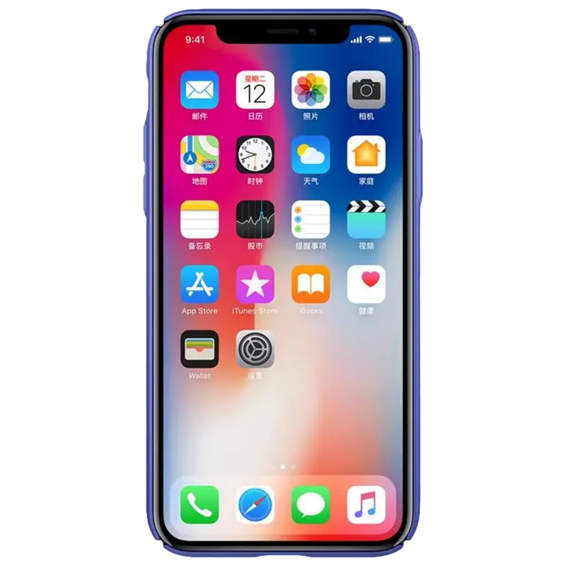 Husă Nillkin Apple iPhone X Air Air Albastru