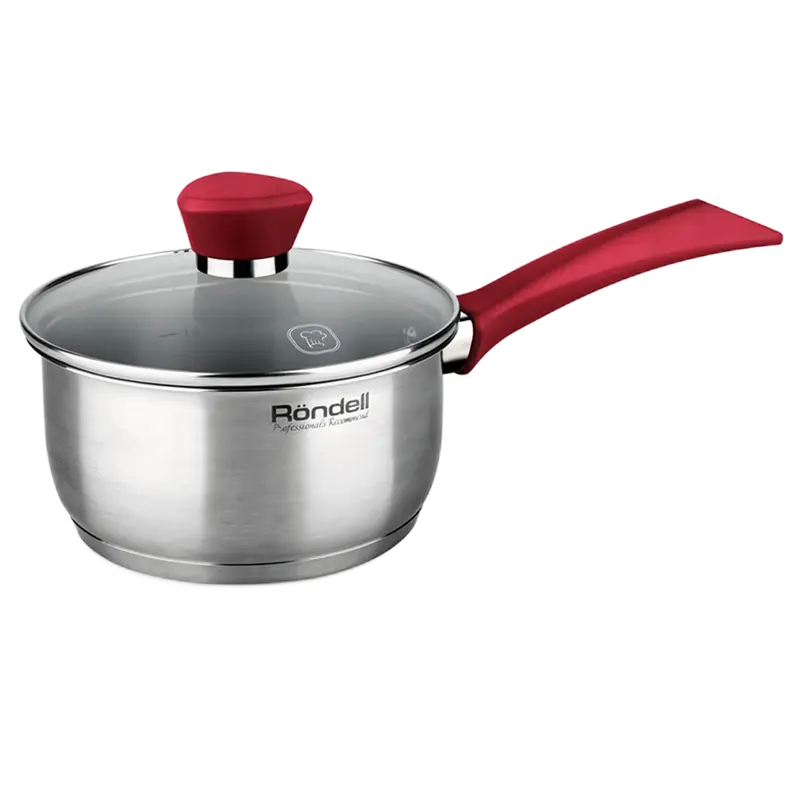 Набор посуды Rondell Strike Strike Черный Серебристый