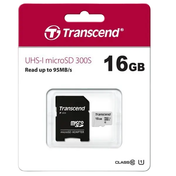 Карта памяти Transcend USD300S-A 16ГБ