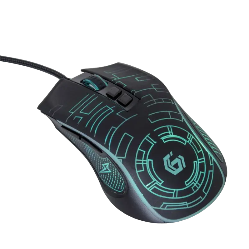 Игровая мышь Gembird MUSG-RGB-02 Проводное Чёрный