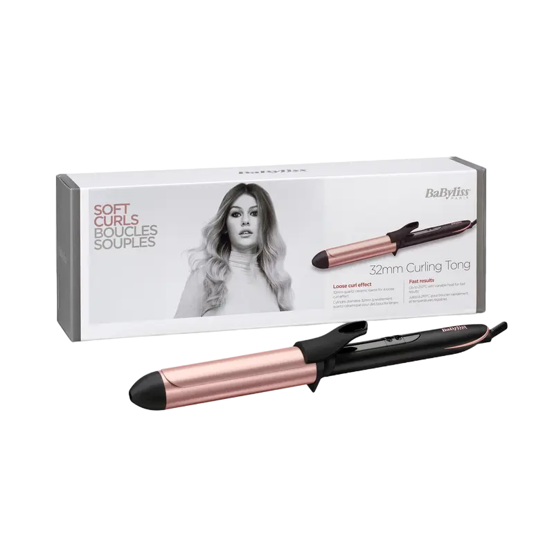 Плойка BaByliss C452E Чёрный | Розовый