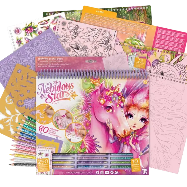 Nebulous Stars Sketchbook - Forest Horses