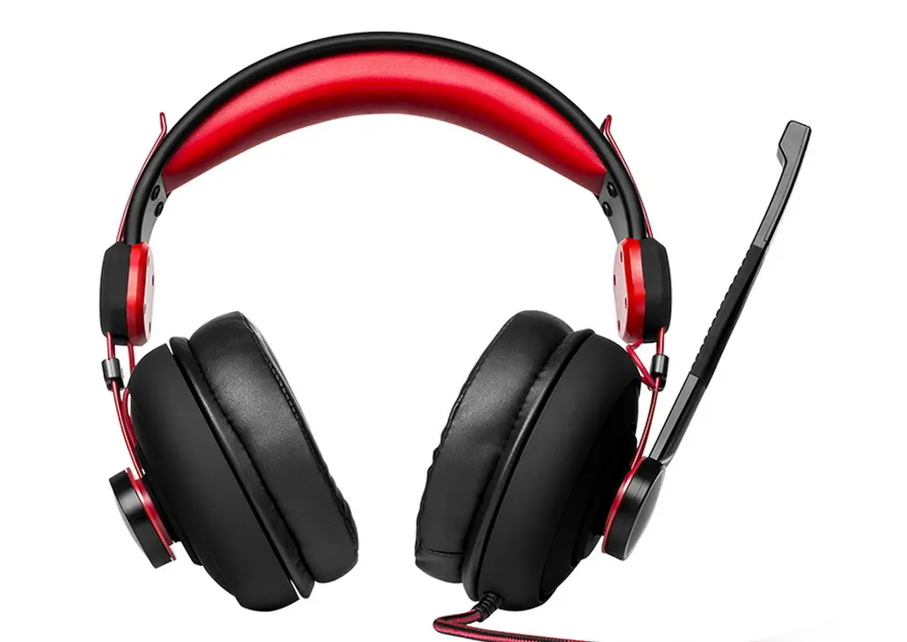 Наушники SVEN AP-G888MV Чёрный/Красный