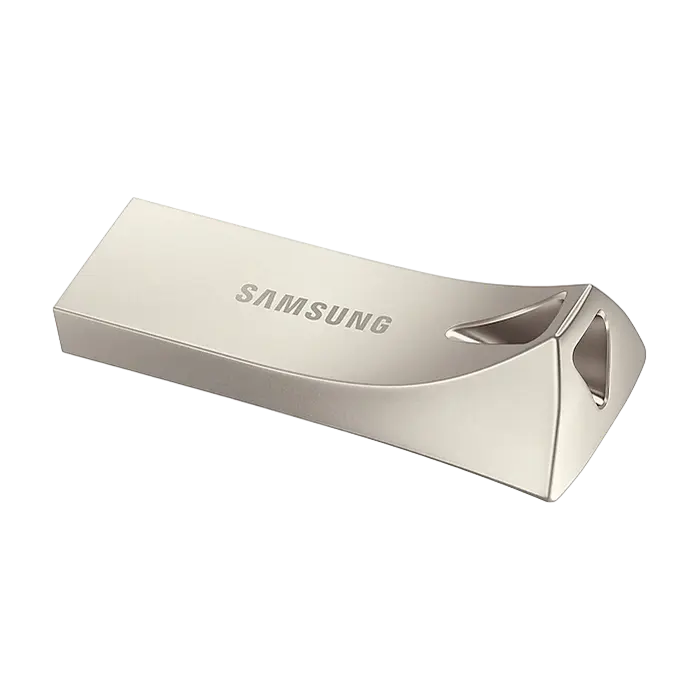 USB Flash накопитель Samsung Bar Plus 128ГБ Серебристый