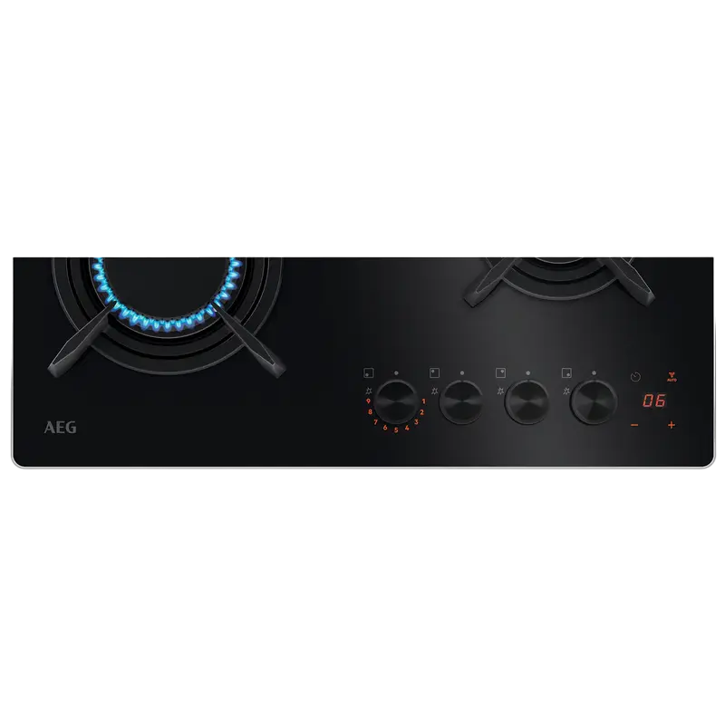 Газовая варочная панель AEG HKB64453NB Черный