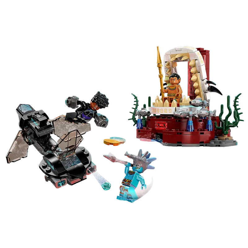 Конструктор LEGO King Namor's Throne Room Разноцветный