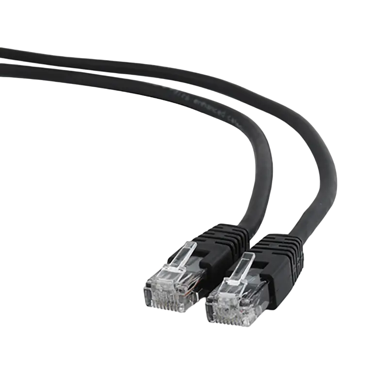 Патч-корд Cablexpert PP6U-1M/BK Черный