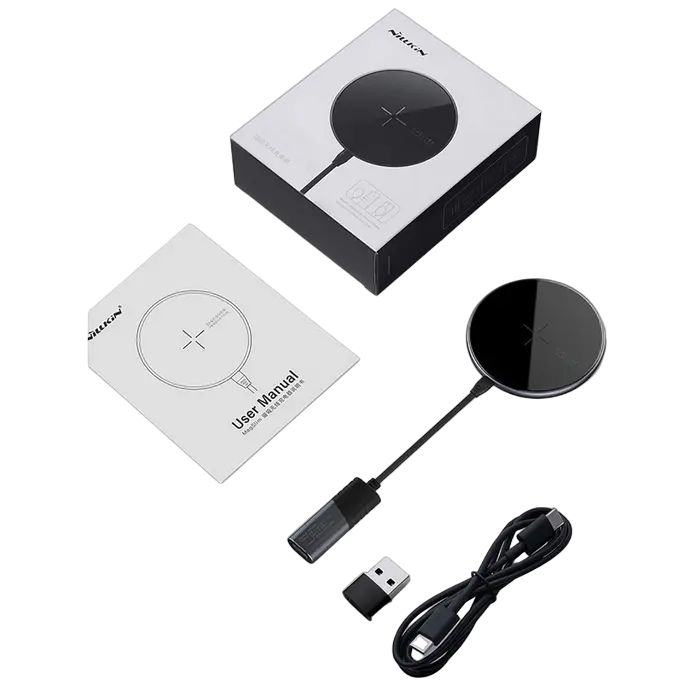 Încărcător wireless Nillkin MagSlim Negru