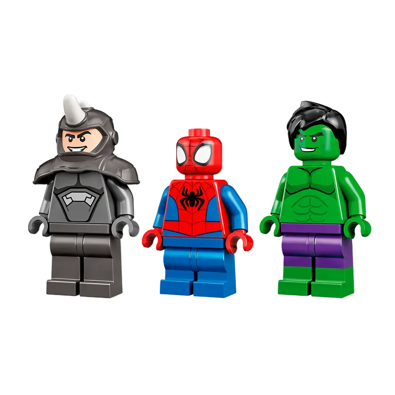 Constructor LEGO Hulk vs. Rhino Truck Showdown Multicolor