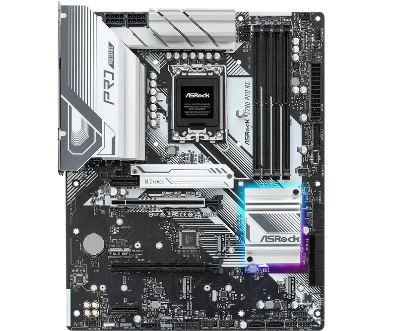 Материнская плата ASRock Z790 PRO RS LGA1700 ATX
