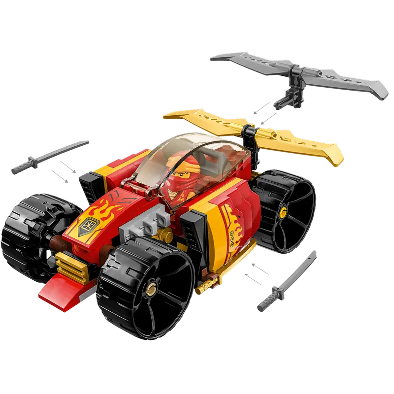 Constructor LEGO Kai's Ninja Race Car EVO Multicolor