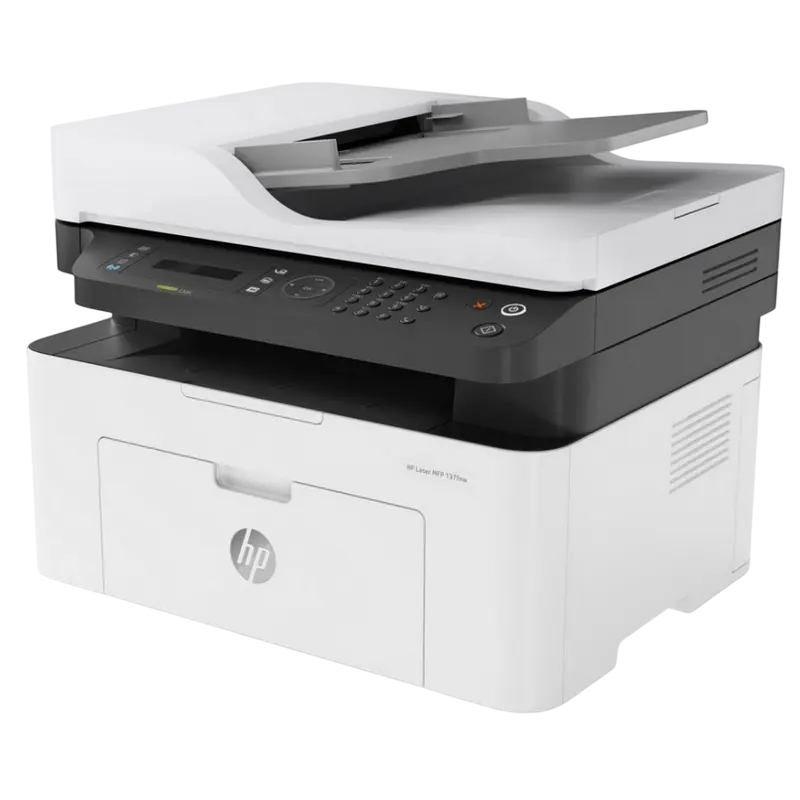 МФУ HP Laser 137fnw Монохромный A4 Белый
