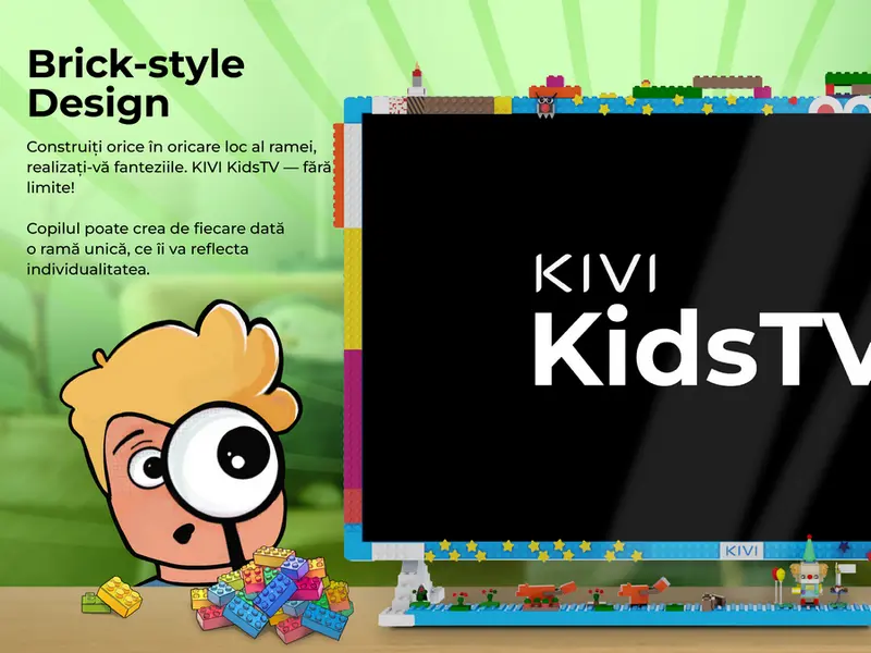 32" LED SMART TV KIVI KidsTV Albastru