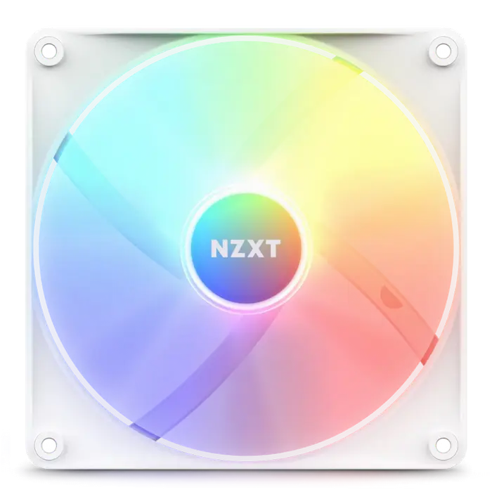 Вентилятор для ПК NZXT F140 RGB Core 140 мм Белый