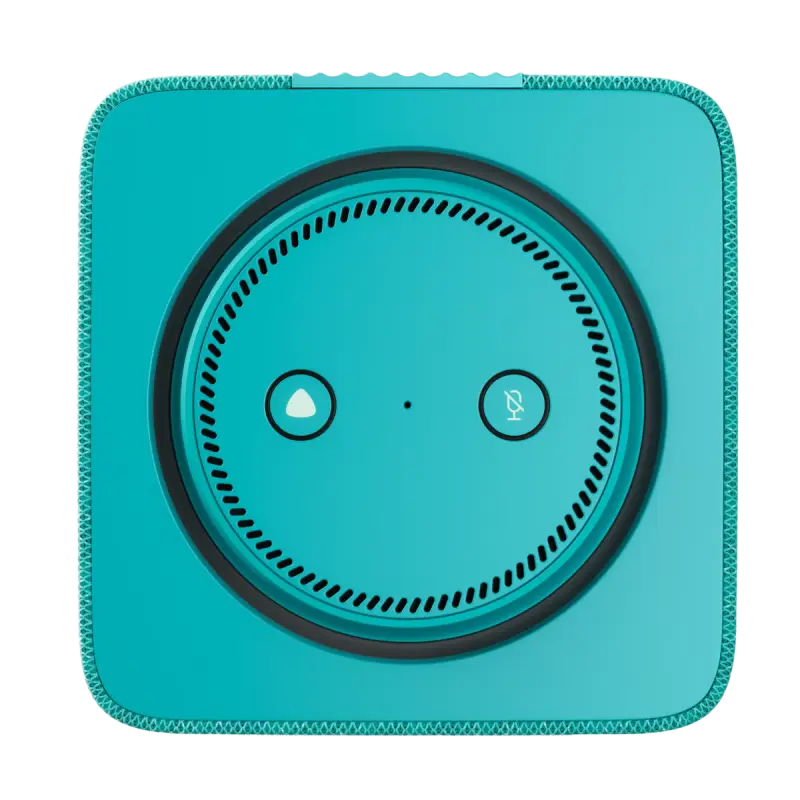 Умная колонка Yandex Station Max with Zigbee Бирюзовый
