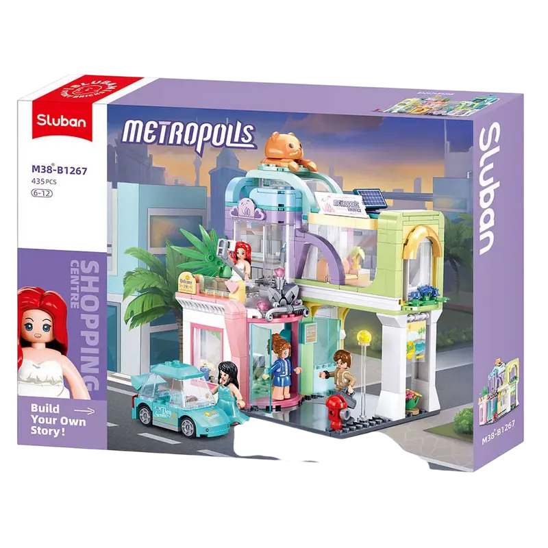 Конструктор Sluban Metropolis - DC Crowne Hotel Разноцветный