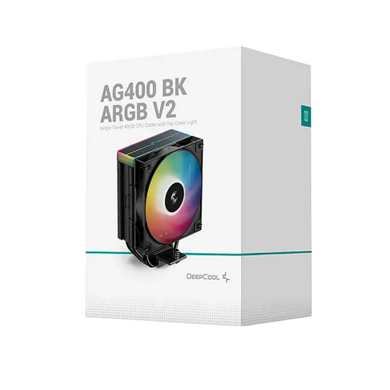 Кулер для процессора Deepcool AG400 BK ARGB V2 120 мм