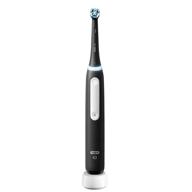 Periuță de dinți electrică Pentru adulți Braun Oral-B iO3 Negru mat | Albastru glacial