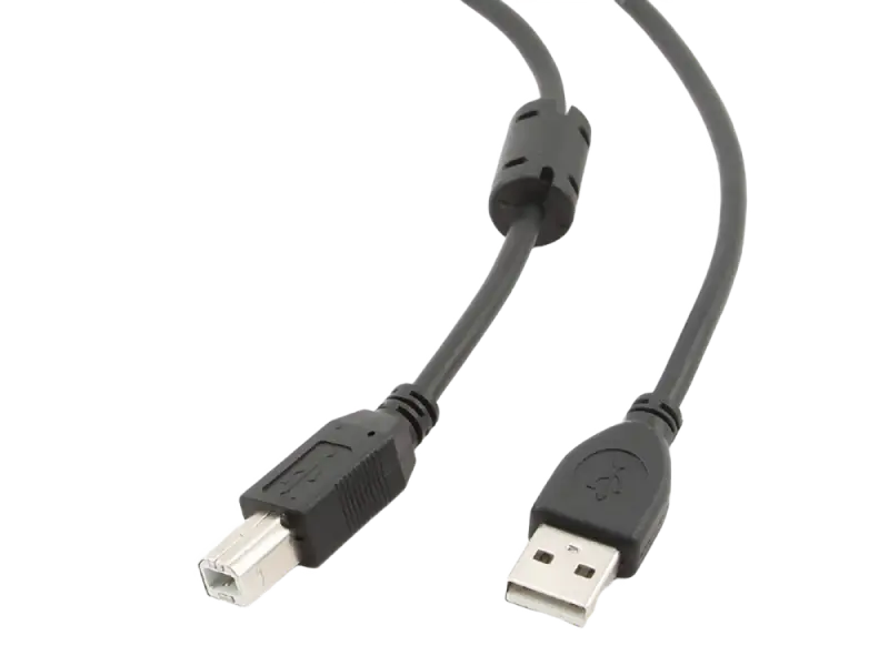 Cablu de date pentru periferice Cablexpert CCFB-USB2-AMBM-3M Negru