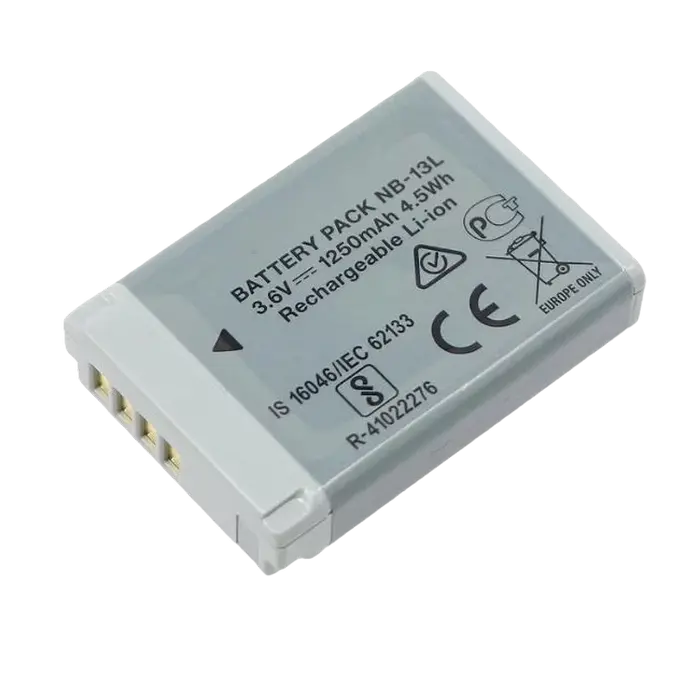 Аккумуляторная батарея для фото Canon NB-13L