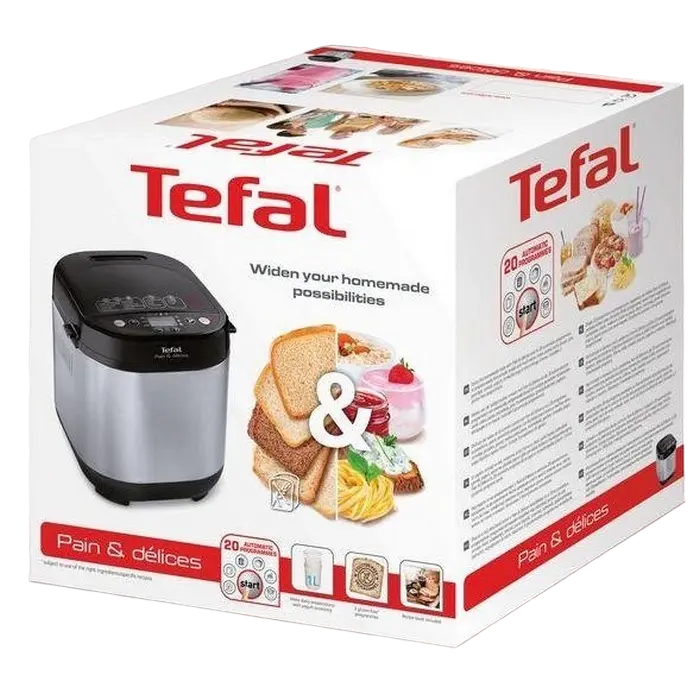 Хлебопечка Tefal Pain et Delice Нержавеющая сталь