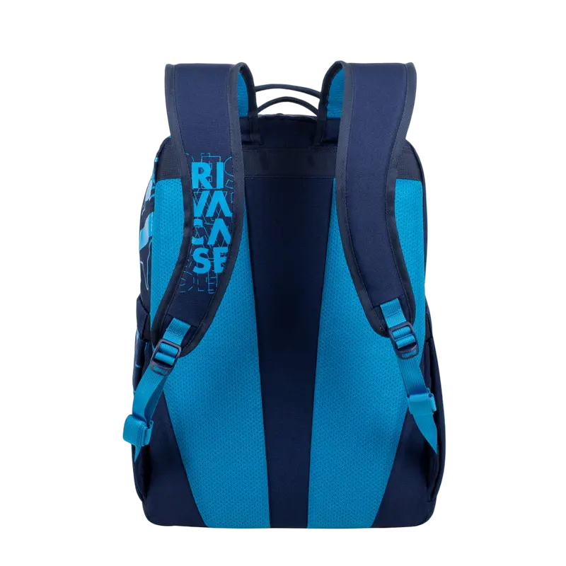 Rucsac zilnic Rivacase Heide Albastru închis/Albastru deschis