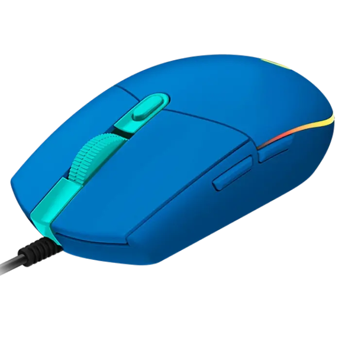 Игровая мышь Logitech G203 Lightsync Проводное Синий