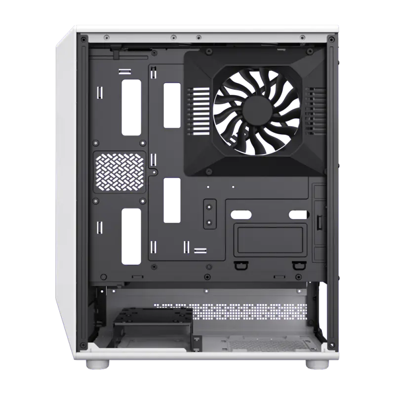 Carcasă PC Gamemax VISTA CPC AW Midi-Tower Alb