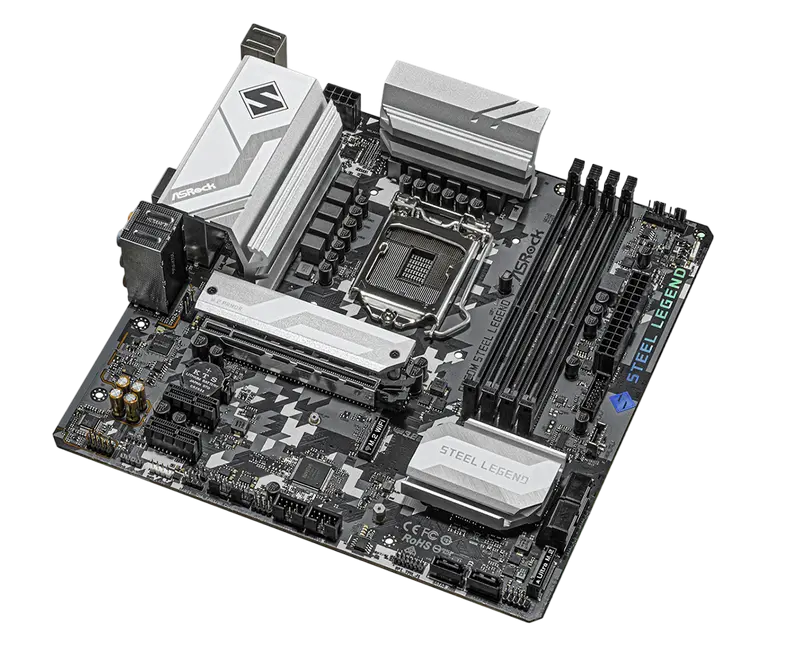 Материнская плата ASRock B560M Steel Legend LGA1200 Micro-ATX