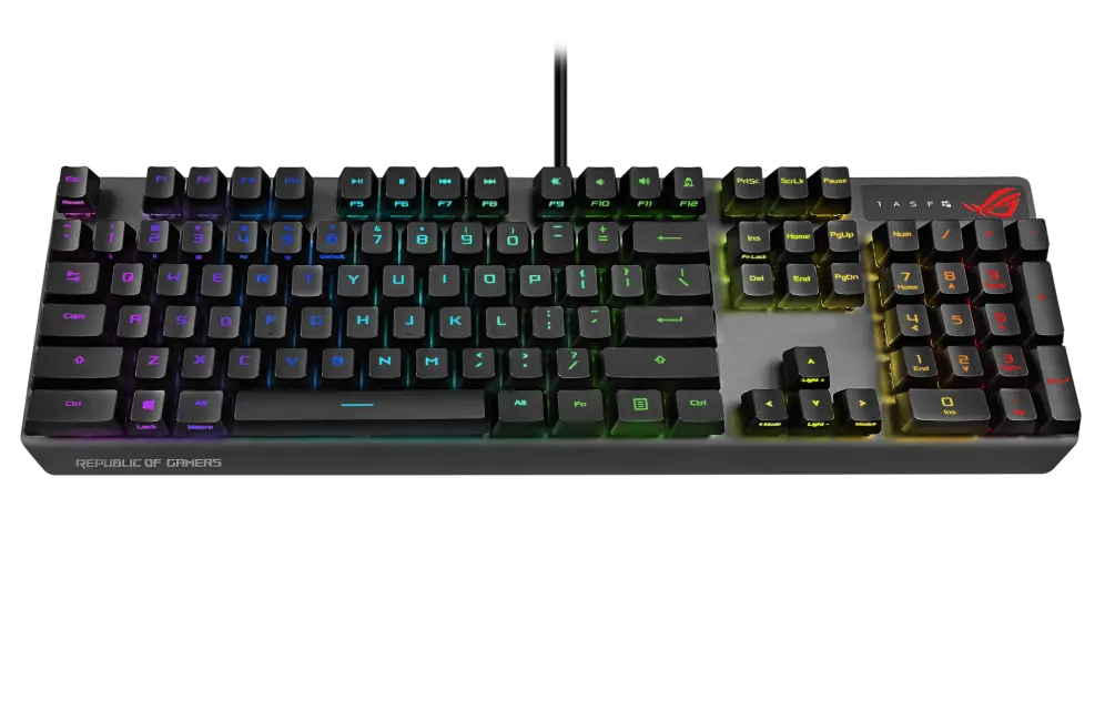 Tastatură ASUS Strix Scope RX Mecanic Negru