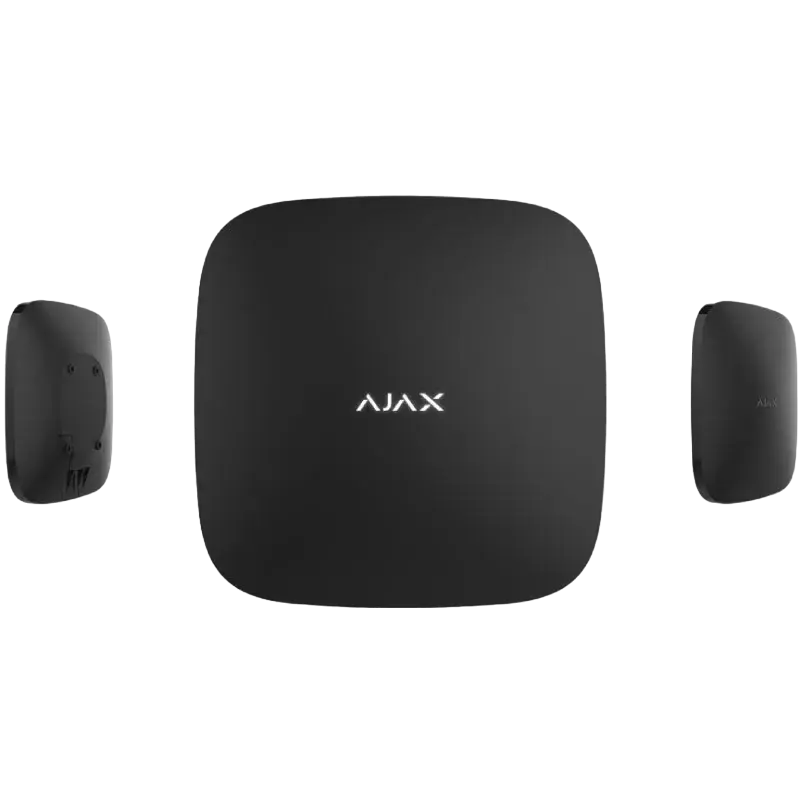 Panou inteligent de control al alarmei Ajax Hub 2 Plus Negru