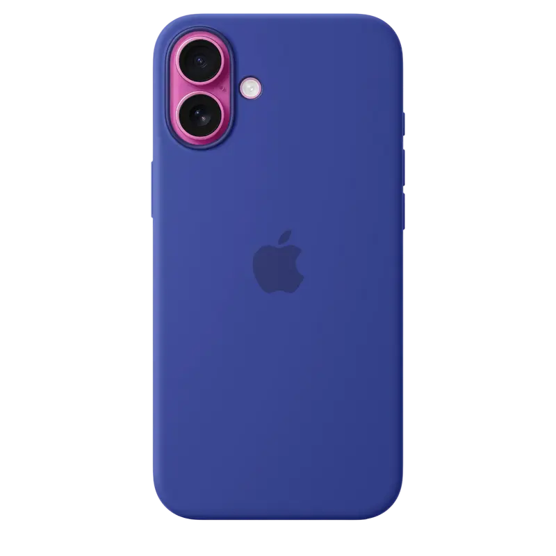 Чехол Apple iPhone 16 Plus Silicone Case MagSafe A3314 Silicone Case with MagSafe Ультрамарин