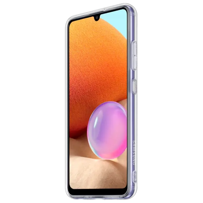 Чехол Samsung Galaxy A32 Soft Clear Cover Прозрачный