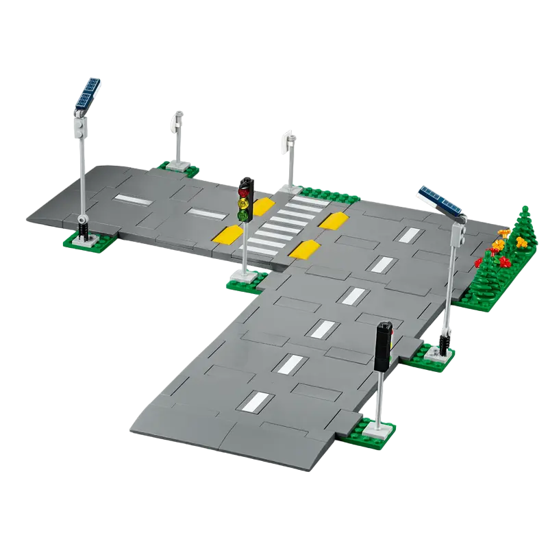 Constructor LEGO Road Plates Gri
