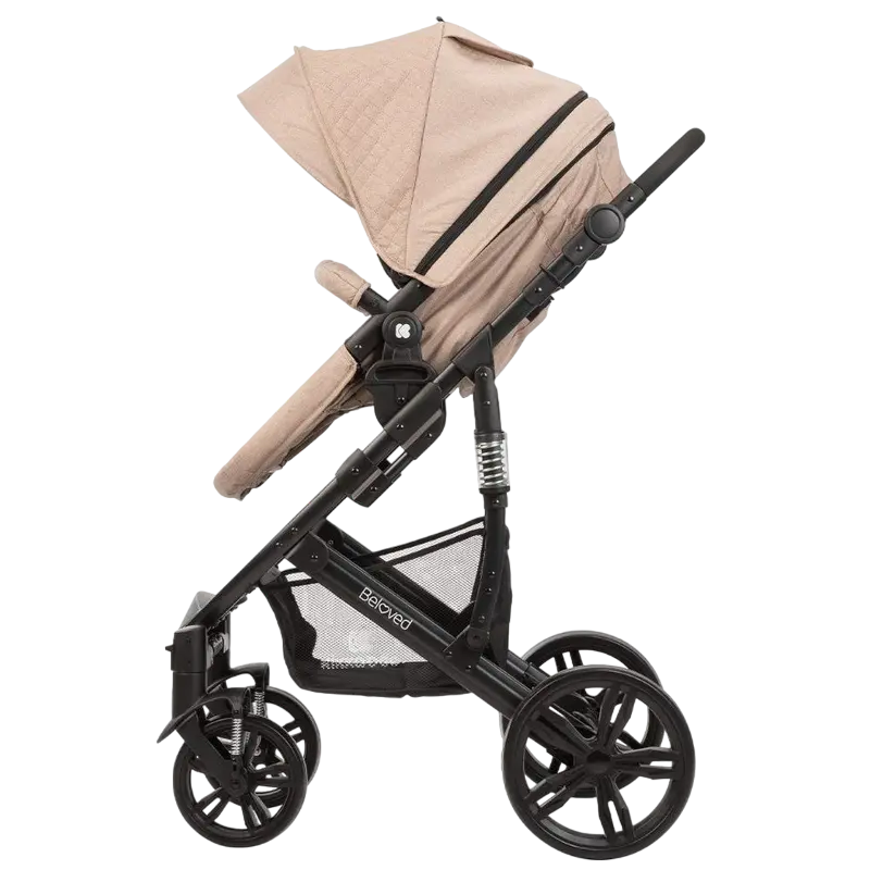 Коляска 3-в-1 Kikka Boo Beloved Бежевый