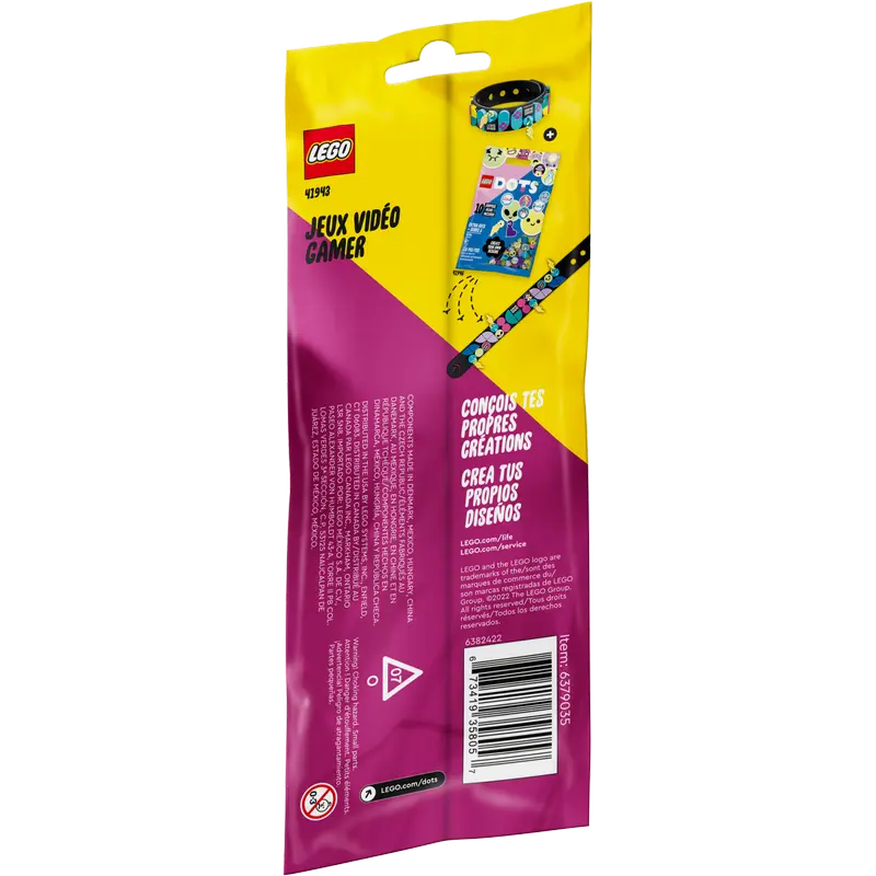 Конструктор LEGO Gamer Bracelet with Charms Черный