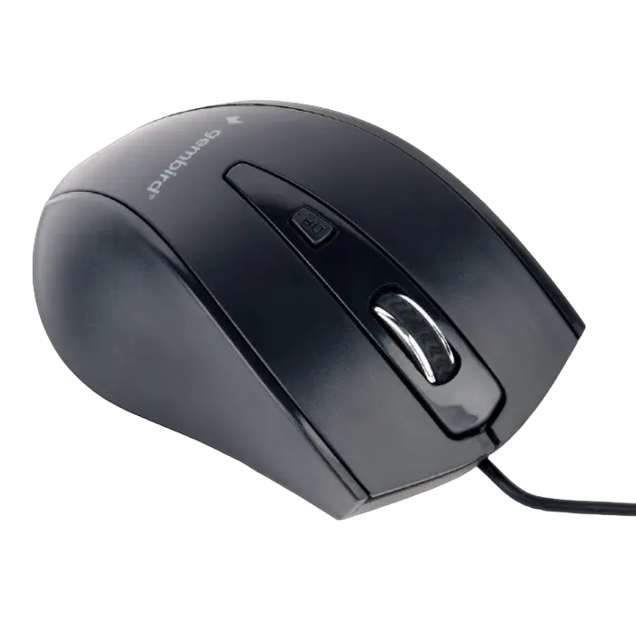 Мышь Gembird MUS-4B-02 Проводное Чёрный