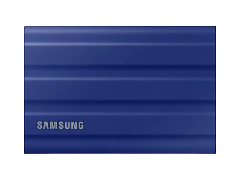 Внешний портативный SSD накопитель Samsung T7 Shield 2 ТБ Синий