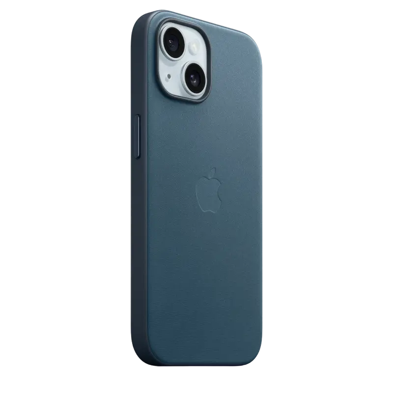 Чехол Apple iPhone 15 FineWoven Case MagSafe FineWoven с MagSafe Тихоокеанский синий