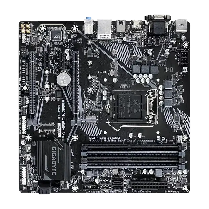 Placă de bază Gigabyte B560M DS3H LGA1200 Micro-ATX