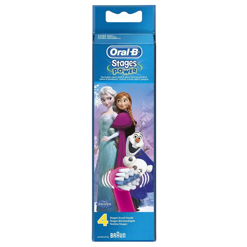 Насадка для электрической зубной щетки Для детей Oral-B Stages Power Frozen Разноцветный