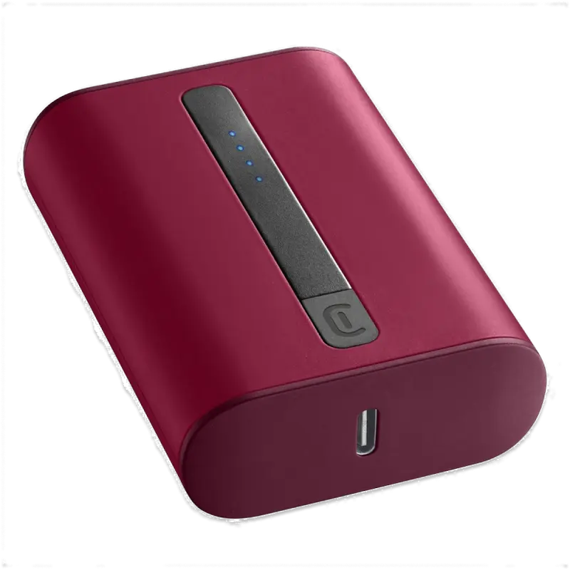 Портативное зарядное устройство Cellularline Thunder Красный