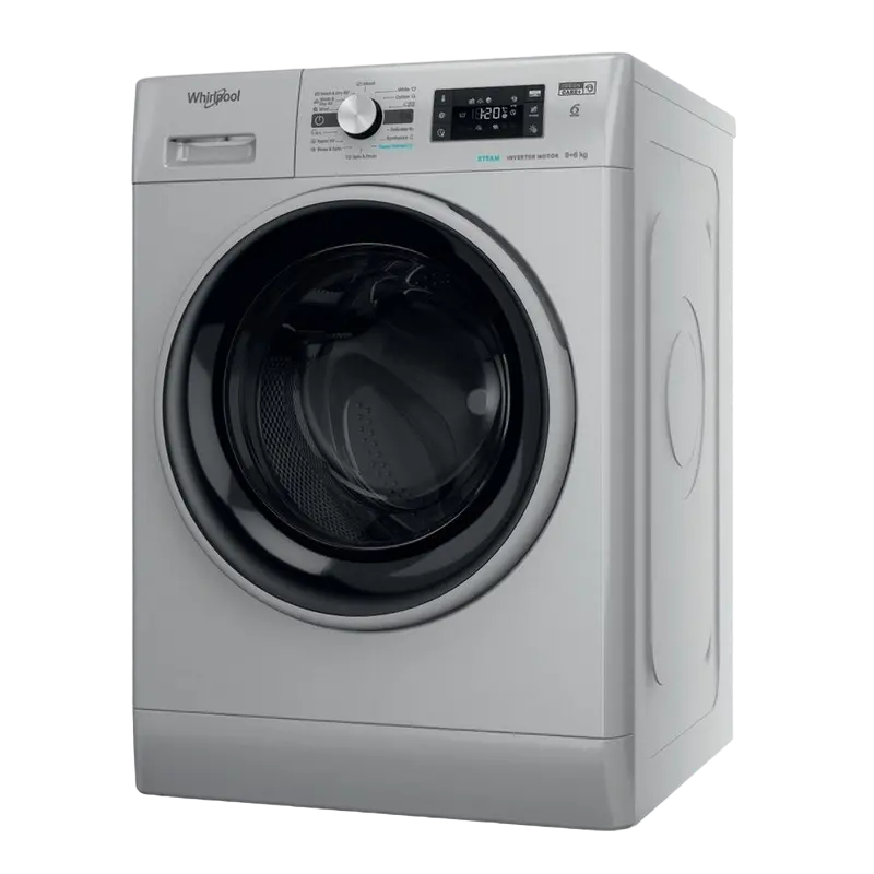 Стирально-сушильная машина Whirlpool FFWDB 964369 SBSV EE Серый