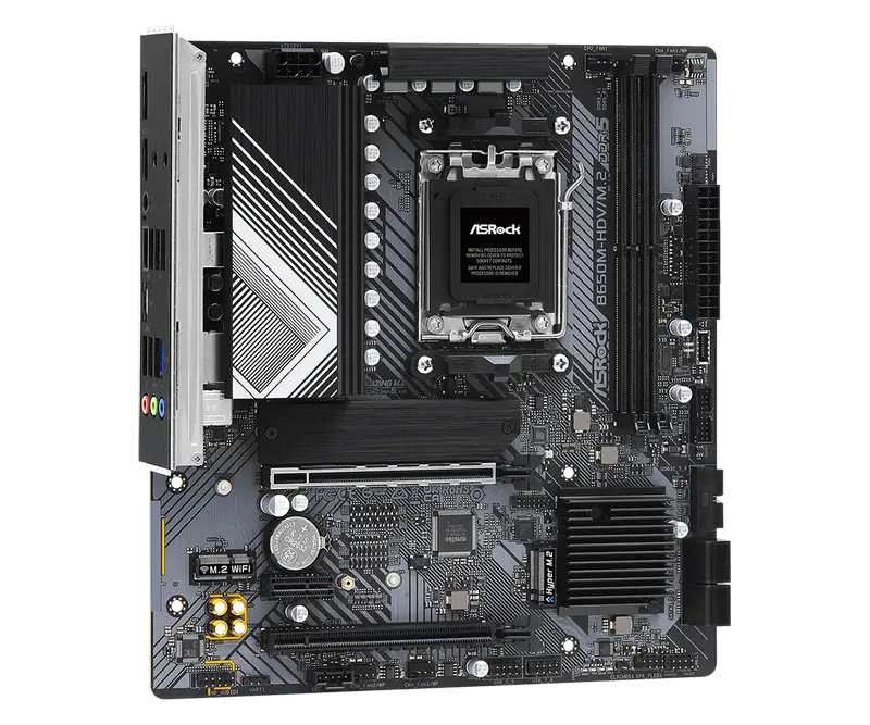 Материнская плата ASRock B650M-HDV/M.2 AM5 Micro-ATX
