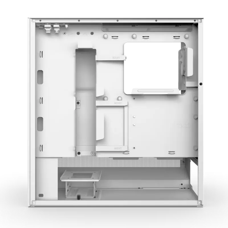 Carcasă PC NZXT H5 Flow RGB Midi-Tower Alb